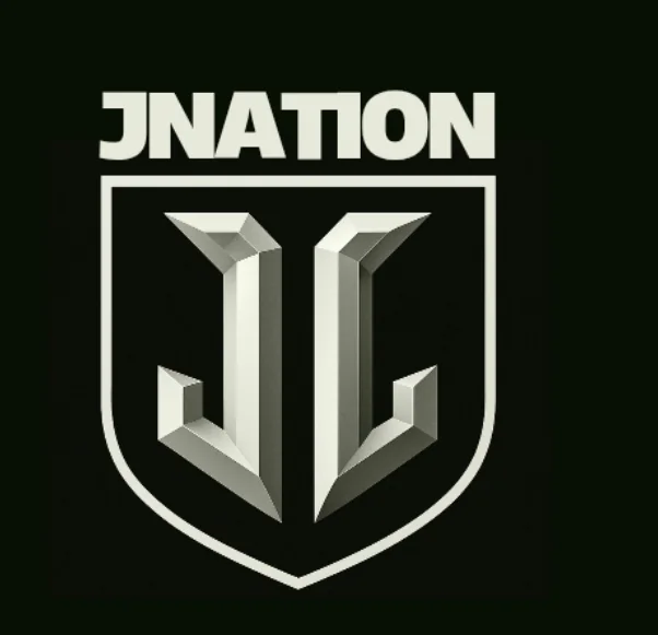 J-Nation logo: shield and JN monogram